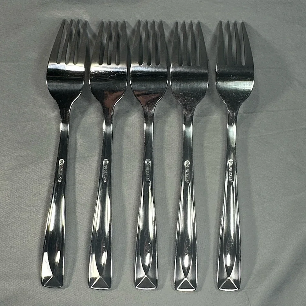 Oneida Satin Lincoln Dinner Forks 7 7/8